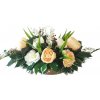 Smútočný aranžmán betonka exclusive umelé pivonky peónie a doplnky 65cm x 30cm x 25cm Smútočný aranžmán betonka exclusive umelé pivonky peónie a doplnky 65cm x 30cm x 25cm