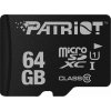 PATRIOT microSDHC Class10 64GB SF64GMDC10 PATRIOT microSDHC Class10 64GB SF64GMDC10