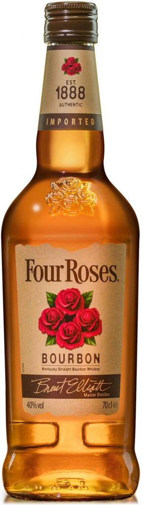 Four Roses Bourbon 40% 0,7 l (čistá fľaša)