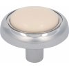 Siro Nábytkový gombík kov retro dizajn lesklo chrómovaný priemer 30 mm Siro Nábytkový gombík kov retro dizajn lesklo chrómovaný priemer 30 mm
