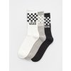 Vans Classic Check Crew (checkerboard black/white) L, mnohofarebná Vans Classic Check Crew (checkerboard black/white) L, mnohofarebná