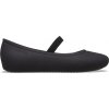 Crocs Detské nazúvacie baleríny BROOKLYN FLAT K Čierna