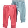 CARTER'S Tepláky Pinkblue dievča LBB 2 ks NB, veľ. 56 CARTER'S Tepláky Pinkblue dievča LBB 2 ks NB, veľ. 56