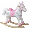 Bigjigs Toys Drevený hojdací kôň s kvetmi Bigjigs Toys Drevený hojdací kôň s kvetmi