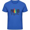 Akciové Gildan Soft-Style Tričko - Nápis - Proud to be me - Royal Blue - L - Pánske Akciové Gildan Soft-Style Tričko - Nápis - Proud to be me - Royal Blue - L - Pánske