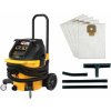DeWALT DWV905MKIT Priemyselný mokro-suchý vysávač, trieda M, 38 l DeWALT DWV905MKIT Priemyselný mokro-suchý vysávač, trieda M, 38 l