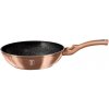 BerlingerHaus WOK s mramorovým povrchom Rosegold Metallic Line 28 cm BerlingerHaus WOK s mramorovým povrchom Rosegold Metallic Line 28 cm