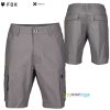 Fox šortky Slambozo short 3.0 pewter, šedá, 34 Fox šortky Slambozo short 3.0 pewter, šedá, 34