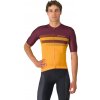 Castelli Simbolo Jersey, Vivid orange/ Deep bordeaux Veľkosť: M Multifunčkný letný dres v komfortnejšom strihu Castelli Simbolo Jersey, Vivid orange/ Deep bordeaux Veľkosť: M Multifunčkný letný dres v komfortnejšom strihu