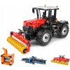 Mould King RC Traktor 4v1 + poľnohospodárske stroje Dual Mode Control 2716ks Mould King RC Traktor 4v1 + poľnohospodárske stroje Dual Mode Control 2716ks