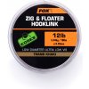 FOX Vlasec Zig and Floater Hooklink Trans Khaki 100m 0,28mm 12lb FOX Vlasec Zig and Floater Hooklink Trans Khaki 100m 0,28mm 12lb