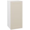 Dreja Horna kúpeľňová skrinka PORTO SYD 50 - N01 Biela lesk / Úchytka T00 / M19 Cream mat / Pravé Dreja Horna kúpeľňová skrinka PORTO SYD 50 - N01 Biela lesk / Úchytka T00 / M19 Cream mat / Pravé