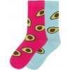 Funky Steps sada dámskych avokádových ponožiek FSC132 Funky Steps sada dámskych avokádových ponožiek FSC132