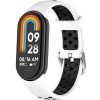 Silikónový dierkovaný remienok pre Xiaomi Smart Band 8 - Biely Silikónový dierkovaný remienok pre Xiaomi Smart Band 8 - Biely