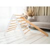 Woodisio Montessori Piklerovej triangel veľký PEDRO buk Farba: Biela - Transparentný lak, Variant: Triangel Woodisio Montessori Piklerovej triangel veľký PEDRO buk Farba: Biela - Transparentný lak, Variant: Triangel