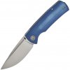 Petrified Fish PFP01 Beluga Stonewash K110 Blue Micarta PFP01BMWW