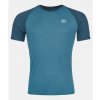 Ortovox 120 Tec Fast Mountain T-shirt Men's Mountain Blue Ortovox 120 Tec Fast Mountain T-shirt Men's Mountain Blue