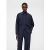 GAP Oversize košeľa s prímesou vlny Big Shirt GapStudio by Zac Posen Tmavomodrá M GAP Oversize košeľa s prímesou vlny Big Shirt GapStudio by Zac Posen Tmavomodrá M