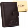 Always Wild peňaženka z pravej kože hnedá pánska