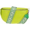 NovaKabelka.sk Reni Grande Lime s prídavným popruhom II kožená talianska crossbody kabelka zelená NovaKabelka.sk Reni Grande Lime s prídavným popruhom II kožená talianska crossbody kabelka zelená