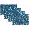 Bavlnené prestieranie v súprave 4 ks 30x46 cm Enchanted Twilight Animals – Catherine Lansfield Bavlnené prestieranie v súprave 4 ks 30x46 cm Enchanted Twilight Animals – Catherine Lansfield