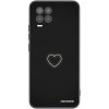 Picasee silikónový čierny obal pre Realme 8 Pro - Heart Picasee silikónový čierny obal pre Realme 8 Pro - Heart