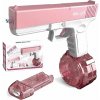 BATTLE Elektrická vodní pistole - Glock, 2 zásobníky, růžová (CY017) BATTLE Elektrická vodní pistole - Glock, 2 zásobníky, růžová (CY017)