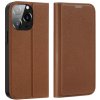 Dux Ducis Skin X2 knižkové kožené puzdro na iPhone 14 Pro, hnedé Dux Ducis Skin X2 knižkové kožené puzdro na iPhone 14 Pro, hnedé