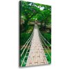 Vertikálny foto obraz canvas Visiace most 50x100 cm Vertikálny foto obraz canvas Visiace most 50x100 cm