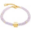 Coeur de Lion dámsky náramok Wave Essence Pink Jade Gold 3045/30-1916