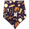 Pudlíček Halloween šatka trick and treat