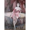Tanečnica cez prestávku - akad. mal. Varuzhan Aghamyan, originálny, ručne maľovaný obraz L (do veľkosti 95x95cm) Viac farieb Tanečnica cez prestávku - akad. mal. Varuzhan Aghamyan, originálny, ručne maľovaný obraz L (do veľkosti 95x95cm) Viac farieb