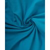 Bavlnený úplet s elastanom, 1 meter, 185gr / m2, tmavý tyrkys Bavlnený úplet s elastanom, 1 meter, 185gr / m2, tmavý tyrkys