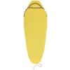 Sea to Summit Reactor Sleeping Bag Liner - Mummy w/ Drawcord - Standard žltá Sea to Summit Reactor Sleeping Bag Liner - Mummy w/ Drawcord - Standard žltá