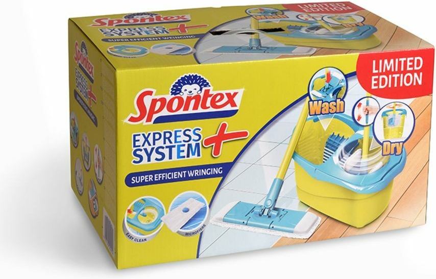 Spontex express system+ mop set žltý