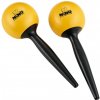 Nino MARACAS PAIR YELLOW FIBERGLASS