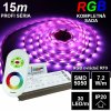 LEDprodukt 15m PROFI LED pásik SMD5050 RGB 30LED/m, IP20, 24V, RF9 - Kompletná sada LEDprodukt 15m PROFI LED pásik SMD5050 RGB 30LED/m, IP20, 24V, RF9 - Kompletná sada