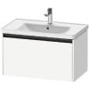 Duravit Ketho.2 - Umývadlová skrinka, 44x78x46 cm, 1 zásuvka, matná biela K25083018180000 Duravit Ketho.2 - Umývadlová skrinka, 44x78x46 cm, 1 zásuvka, matná biela K25083018180000