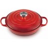 Le Creuset Kastról SIGNATURE 26 cm, 2,2 l, CERISE, liatina Le Creuset Kastról SIGNATURE 26 cm, 2,2 l, CERISE, liatina