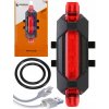 SILNÉ ZADNÉ SVETLO NA BICYKEL LED 4 REŽIMY USB 110mAh VODEODOLNÉ IP44 SILNÉ ZADNÉ SVETLO NA BICYKEL LED 4 REŽIMY USB 110mAh VODEODOLNÉ IP44
