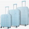Sada cestovních kufrů ROCK Pixel - modrá - 102 L Sada cestovních kufrů ROCK Pixel - modrá - 102 L