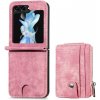 Púzdro Zipper Wallet Samsung Galaxy Z Flip 5 ružové