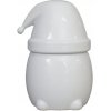 Keramická dóza Eating Santa White 18 cm Keramická dóza Eating Santa White 18 cm