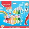 Maped ColorPeps Jumbo 12 farieb Maped ColorPeps Jumbo 12 farieb