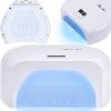 LED+UV lampa Molly Nails BQ-L8 298 W biela LED+UV lampa Molly Nails BQ-L8 298 W biela