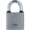 Yale Zámok Y111S/38/121/1, visiaci, železný, strieborný, 38 mm, 3 kľúče Yale Zámok Y111S/38/121/1, visiaci, železný, strieborný, 38 mm, 3 kľúče