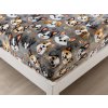 XPOSE® Mikroplyšová plachta DOGS Exclusive 180x200 cm, Mikroplyš XPOSE® Mikroplyšová plachta DOGS Exclusive 180x200 cm, Mikroplyš