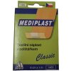 Mediplast Classic textilná náplasť s vankúšikom 6 cm x 1 m Mediplast Classic textilná náplasť s vankúšikom 6 cm x 1 m