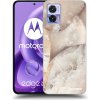 Picasee silikónové Motorola Edge 30 Neo - Cream marble čiré