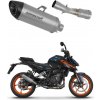 KTM 250 Duke 2024 ladený výfuk Titanium HP8 + dB killer KTM 250 Duke 2024 ladený výfuk Titanium HP8 + dB killer